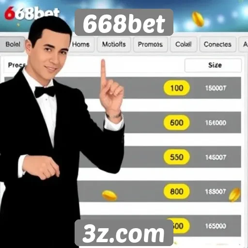 Promoções e bônus oferecidos pelo site 668bet